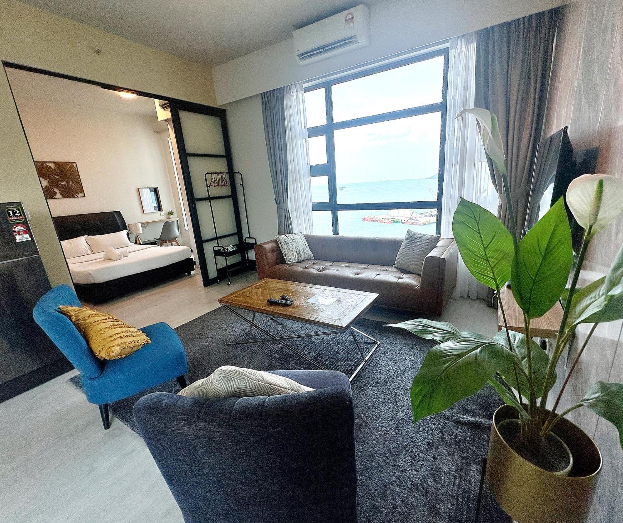 Seaview Luxury Condo Homestay 2Bed 2Bath Jesselton Quay By R2 Residence Kota Kinabalu Exterior photo